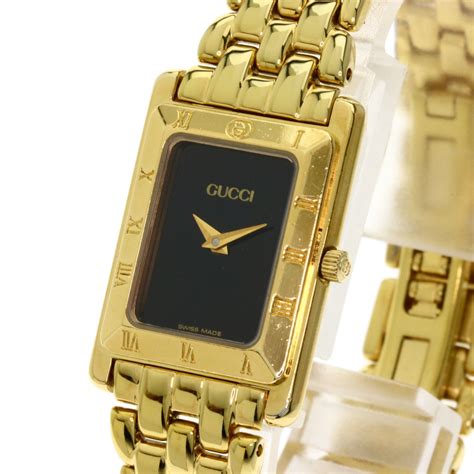 gucci square face ladies watch|Gucci tank watch.